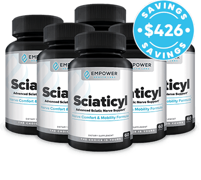 Sciaticyl supplements bottle